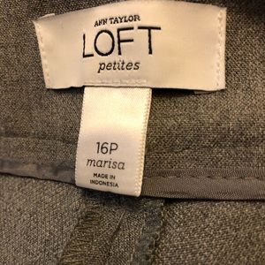 Gray Marisa pants, 16P EUC